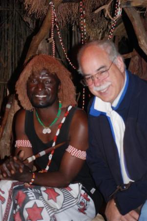 Africa with Zulu witch doctor!!