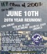 Venice High School 20th Reunion for Class of 2003! reunion event on Jun 10, 2023 image