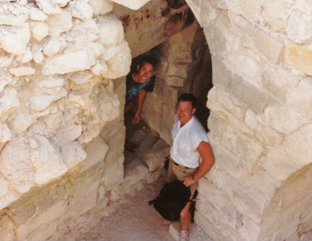 Charles & CPT Mark Christensen in Israel