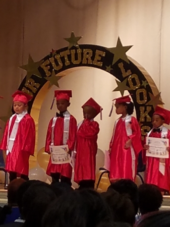 At Headstart graduation 