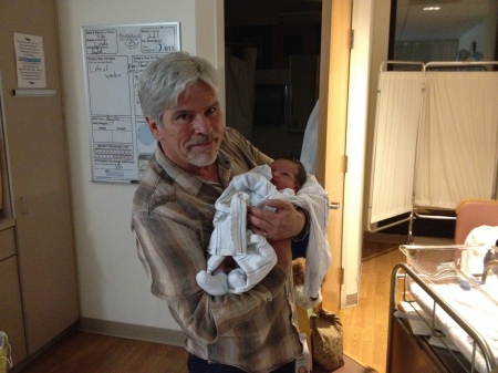 Grandson Mason, day 1, March 21, 2014