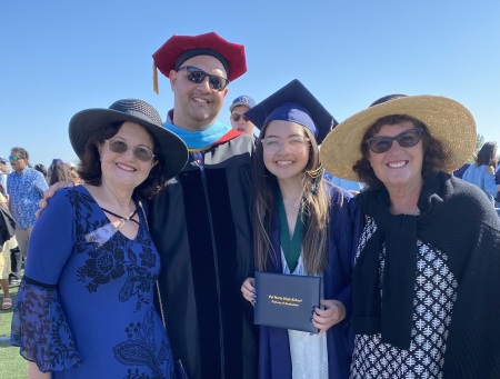 Linda Hall's album, Gwen’s graduation