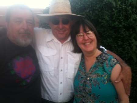 Me, Peter Bain. Leslie Crooks