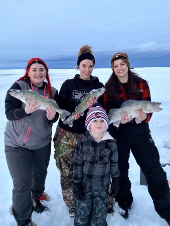 My favorite girls and our Grandson Dax