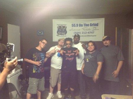 Wen I use to co-host 55.9 on the Grind radio 