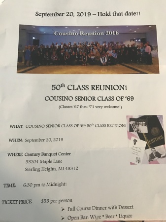 Francesca Ortman's album, Cousino High School Reunion