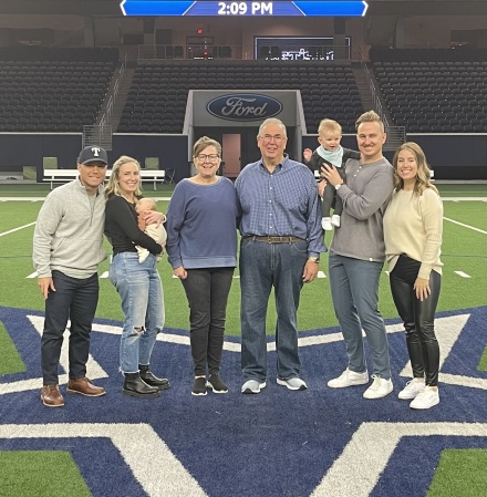 At the Cowboys Star in Frisco Tx