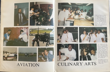 Angel Sanchez's album, 1988 yearbook