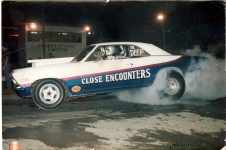My 66 Chevelle race car in 1986.