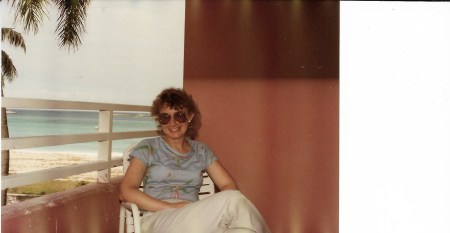  Pat in the Bahamas 1984