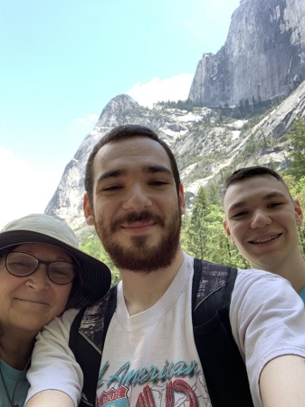 Yosemite with grandsons - 2019