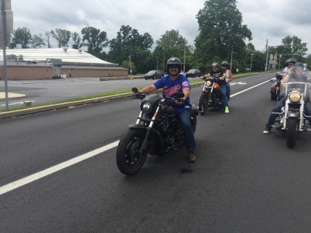 2016 VRod ride with friends 