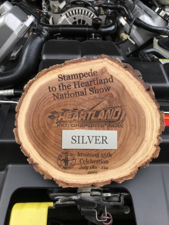 Silver Award 2019 National Mustang Show