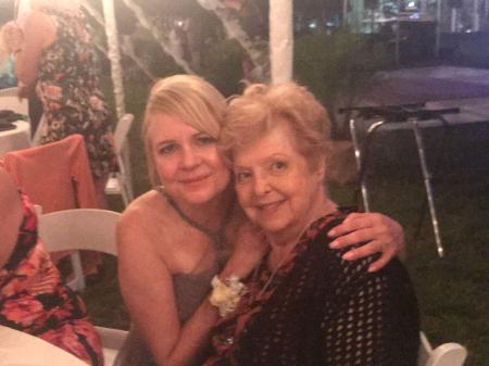 My sister and 84 year old mom!