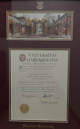 Harvard diploma