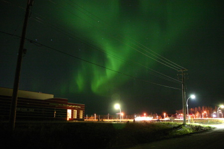 Northern lights Yukon canada