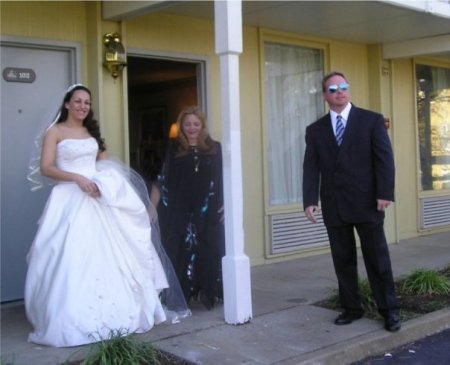 our middle daughter's wedding day