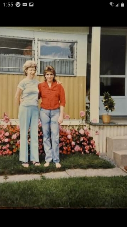 1986 me and grandma