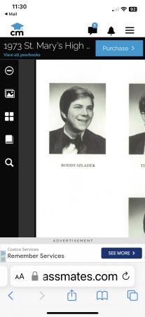 Roddy Szladek's Classmates profile album