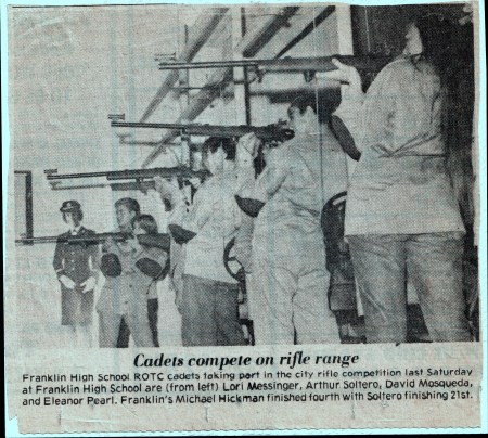 ROTC Rifle Competition 1977