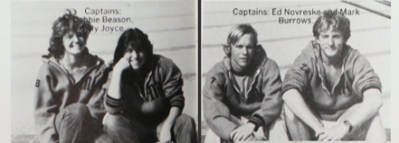 Yearbook 81 Swim Captains