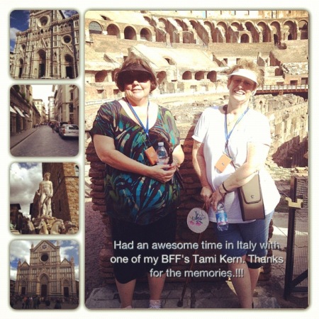 Pam & Tami Kern in Italy!!