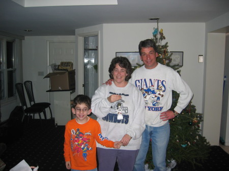 Christmas a few years ago with the family.