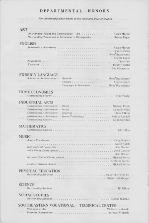 Michael Perrie's album, Graduation Program