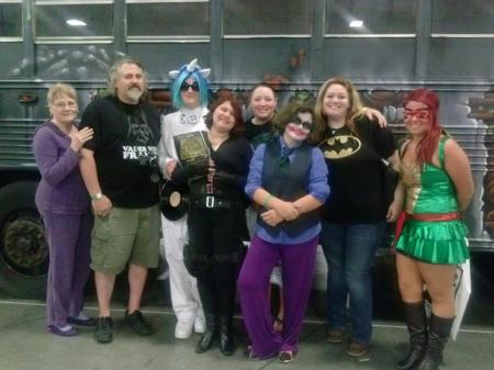 Family at Comic Con Convention, Sept. 2012