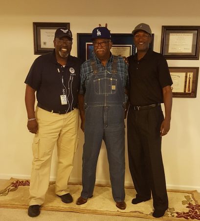 Three retired Air Force Chief Master Sergeants