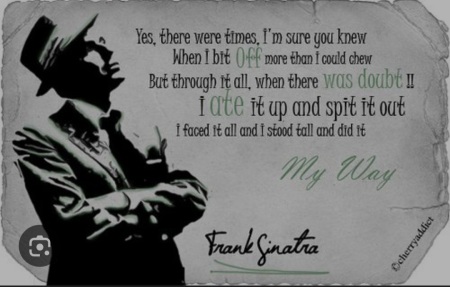 FRANK SINATRA" MY WAY"👊🤍🕊