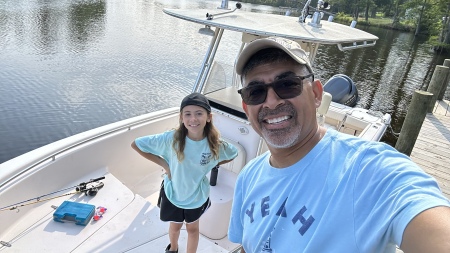 Fishing with my daughter ❤️