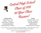 Central High School Reunion reunion event on Jul 20, 2018 image