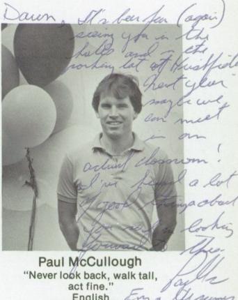 Paul McCullough's Classmates profile album