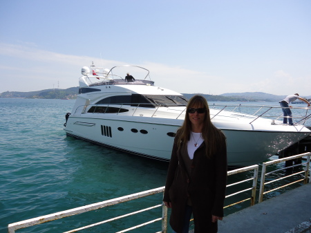 Me by the Marmara Sea in Istanbul Turkey May