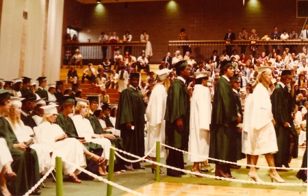 West High Graduation 1980