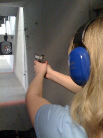 Daddy's Girl at the Range