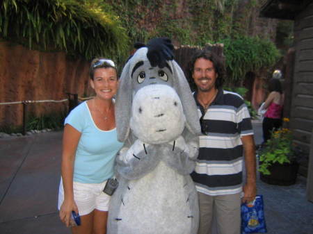 Meeting one of our all-time heroes...Eeyore