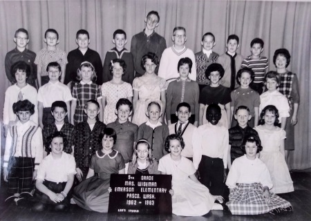 Emerson Elementary, 5th Grade 1962-63