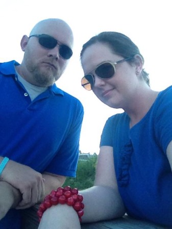 Son Raymond and his wife Leah.