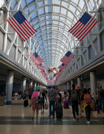 American Airlines Concourse at O'Hare