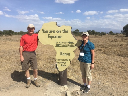 Kenya at the Equator!