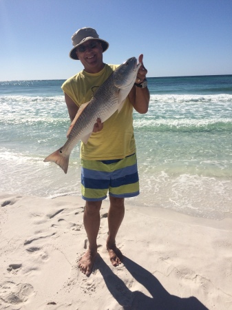 Oversize redfish Santa Rosa Beach