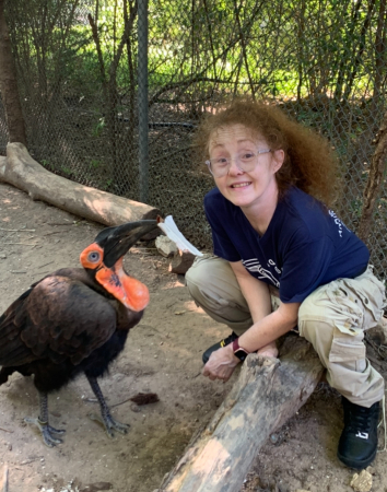 Me and My pal Moci at the Dallas zoo.