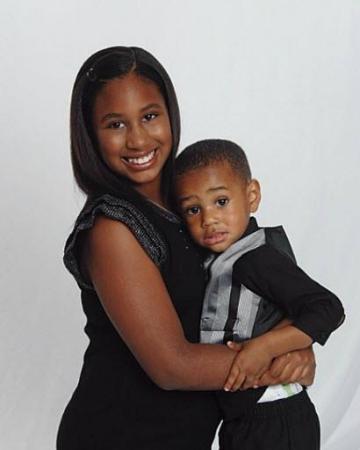 Grand daughter and grandson 2013