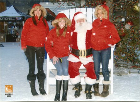 Santa and The Jim Beam Girls