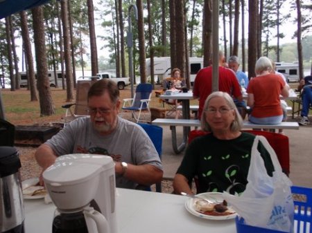 Richard & me at Campers for Christ campout