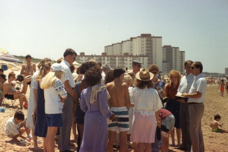 Baptism on Beach, Rota, Spain