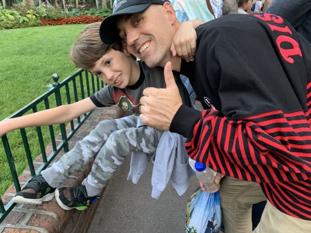 My Boys Ryker and Hubby Ryan at Disneyland ’19