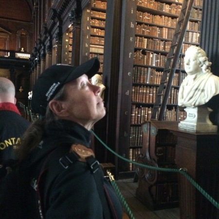 My librarian at Trinity College Library Dublin